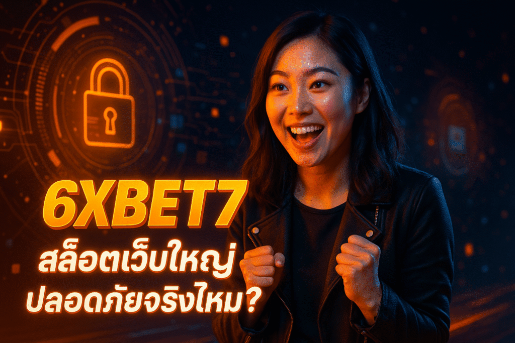 6XBET7 สล็อตเว็บใหญ่ ปลอดภัยจริงไหม?